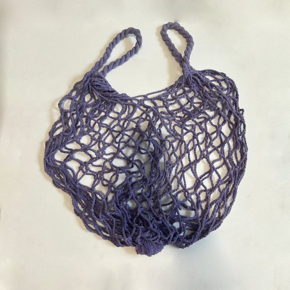 Crochet market bag